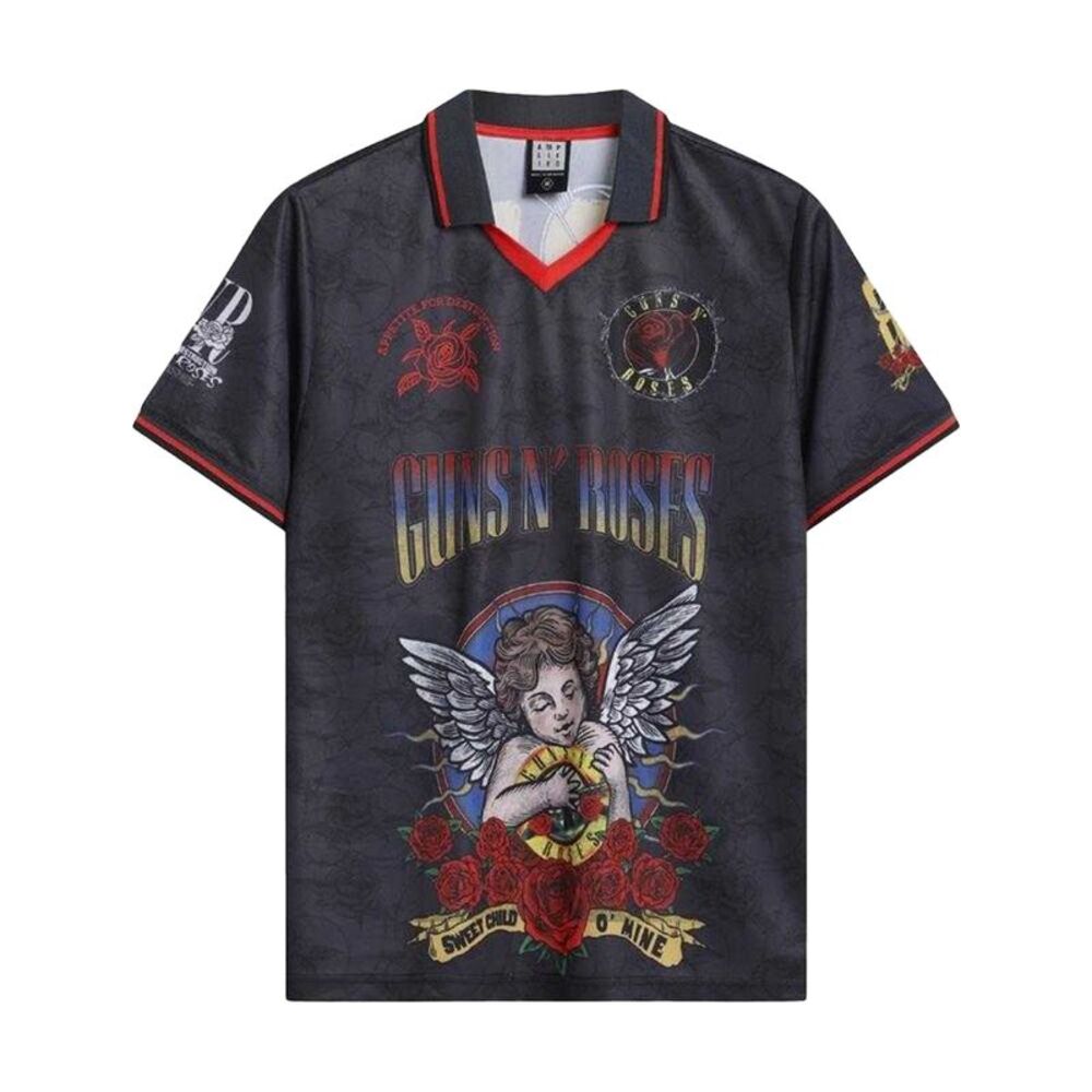 Guns N Roses Unisex Adult Sweet Child O�'Mine Football Jersey / Gray